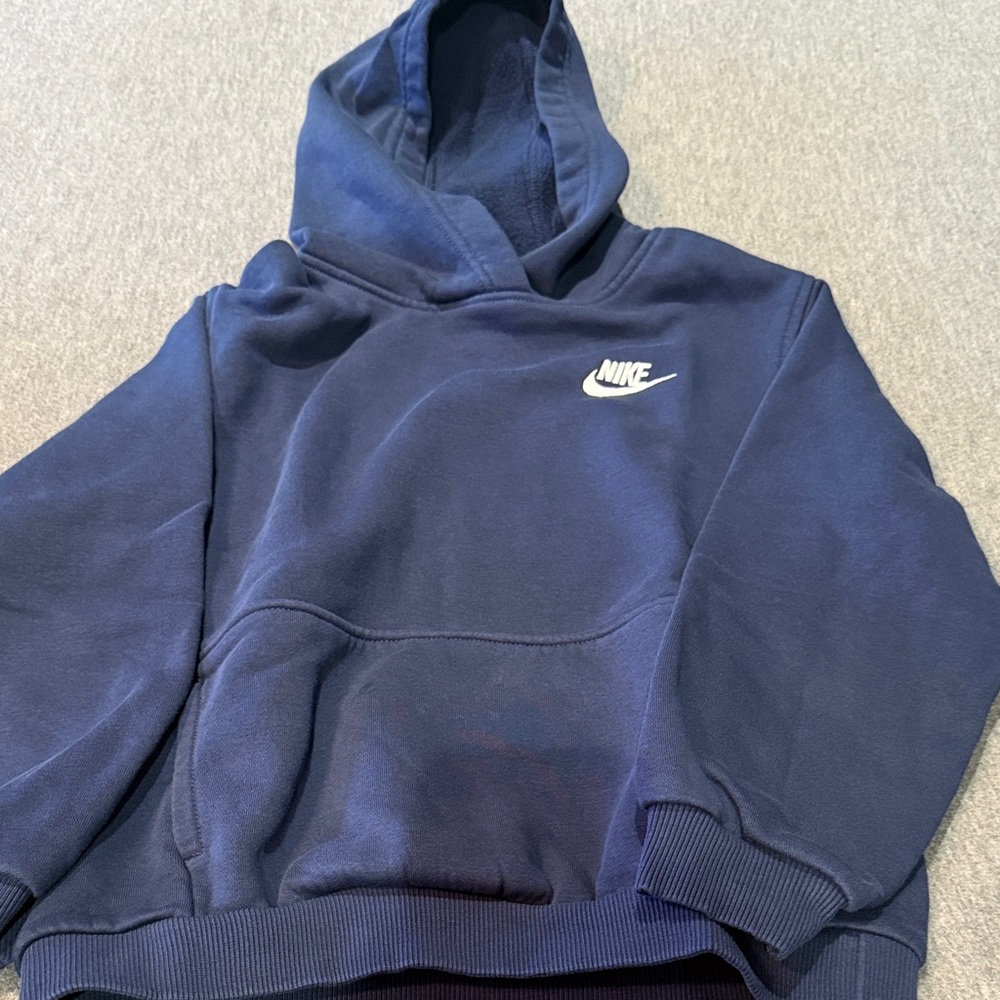 Nike Navy Blue Pullover Hoodie